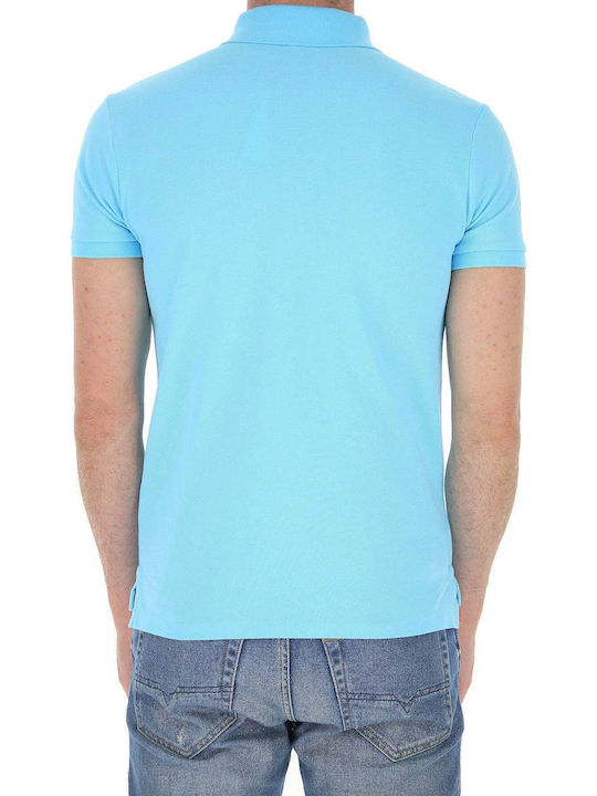 Ralph Lauren Men's Short Sleeve Blouse Polo Light Blue