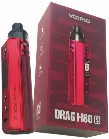 Voopoo Drag H80 S Plum Red Pod Kit 4.5ml