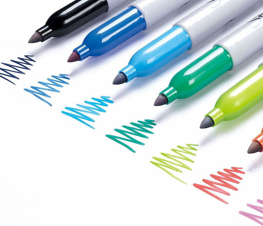 Sharpie Ανεξίτηλοι Μαρκαδόροι 0.9mm Σετ 24 χρώματα