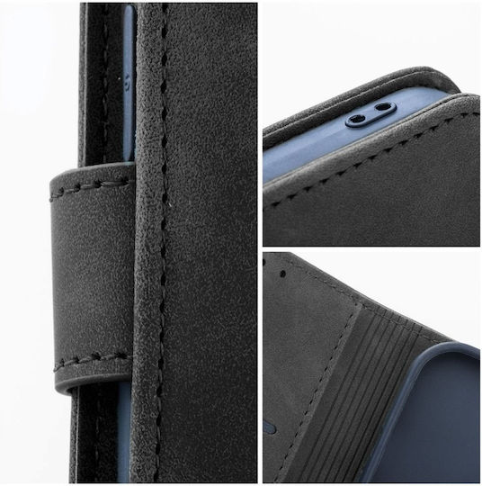 Forcell Tender Brieftasche Synthetisches Leder Schwarz (Redmi 10C)