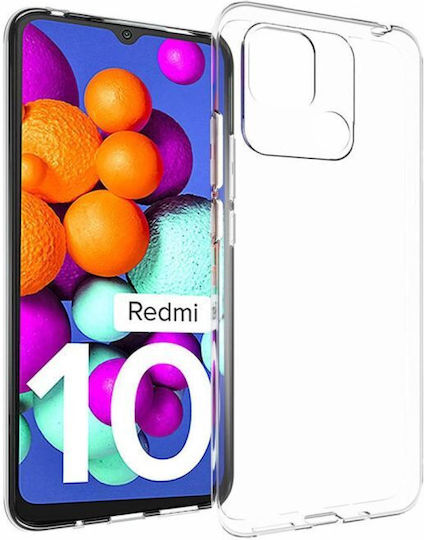 Задна корица Силикон 1мм Прозрачен (Redmi 10C)
