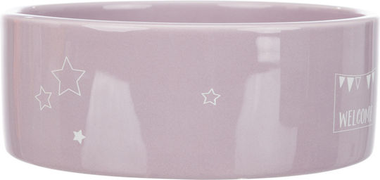 Trixie Junior Κεραμικό Μπολ Φαγητού για Σκύλο & Γάτα 810ml 16cm (Διάφορα Χρώματα)