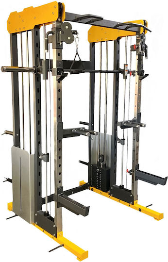 Power Force Multifunktionales Trainingsgerät mit Gewichten 200kg (2x100kg)
