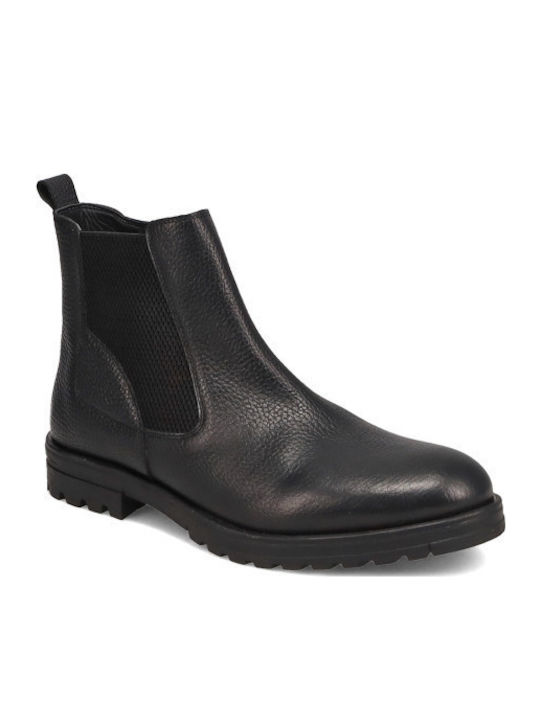 Leather Black Chelsea Boots