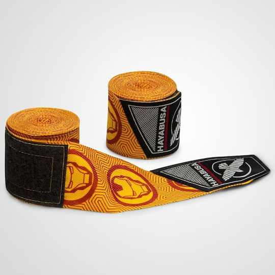Hayabusa Marvel Hero Elite Martial Arts Hand Wrap 4.5m Orange Iron Man