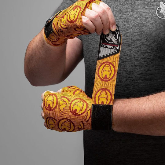 Hayabusa Marvel Hero Elite Martial Arts Hand Wrap 4.5m Orange Iron Man