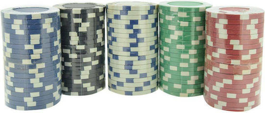 Set 100 Fise de Poker 11.5gr Burgundia