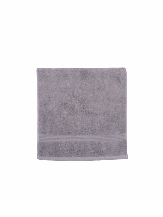 Nef-Nef Homeware 3pc Bath Towel Set Aegean 009680 Light Grey Weight 705gr/m²