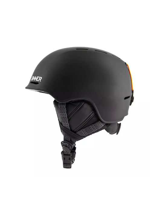 Sinner Fortune Helmet for Ski & Snowboard Matte Black
