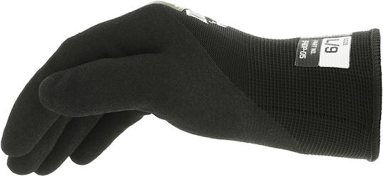 Mechanix Wear SpeedKnit Gloves for Work Black Nitrile/Leather 1pcs