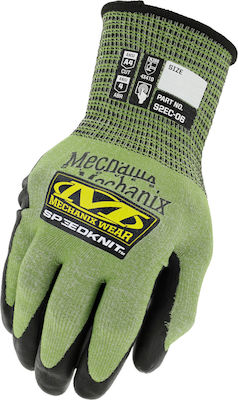 Mechanix Wear SpeedKnit Γάντια Εργασίας Πράσινα