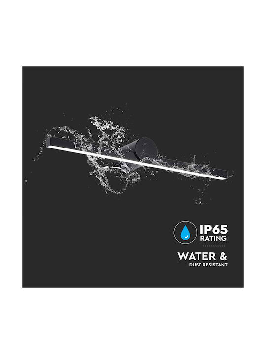 V-TAC Wall-Mounted Outdoor Light LED IP65 10W with Natural White Light 61x10x7.5εκ.
