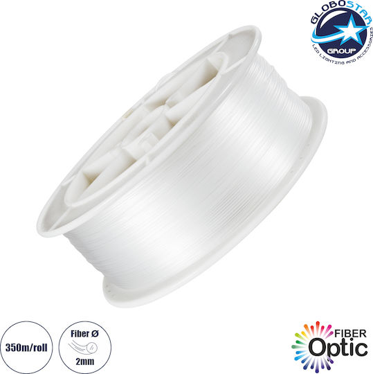GloboStar Lustră Decorativă Fibră optică Alb