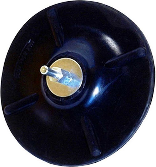 PG Rubber Disc Base with Shaft Φ125-6mm Rubber Backing Pad Polisher 125