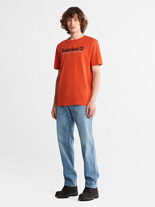 T-shirt Πορτοκαλί