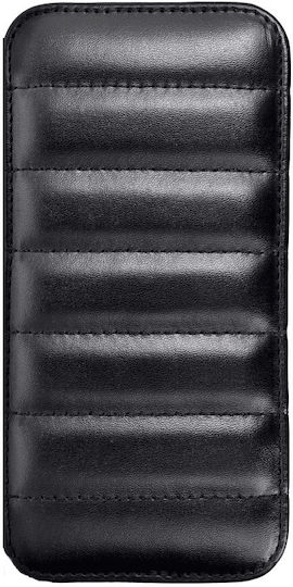 Puffer Book Δερματίνης Μαύρο (Redmi 10C)