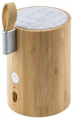 Gingko Drum Light Ηχείο Bluetooth 5W με Διάρκεια Μπαταρίας έως 8 ώρες Bamboo