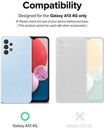 Ringke 3 Pack Camera Protection Tempered Glass Black for the Galaxy A13