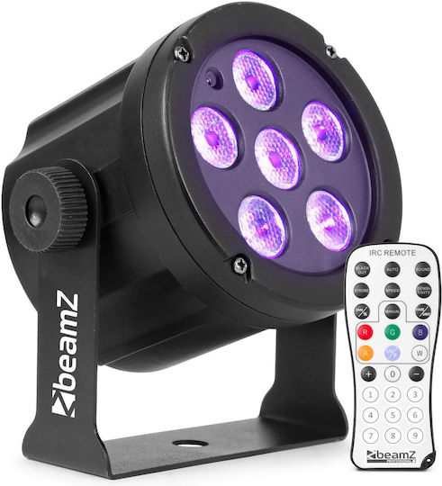 BeamZPro Moving Light LED PAR SlimPar 30 6x2W UV