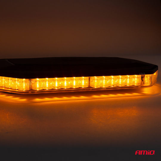 AMiO Μπάρα Σήμανσης Αυτοκινήτου LED 12/24V - Πορτοκαλί /AM