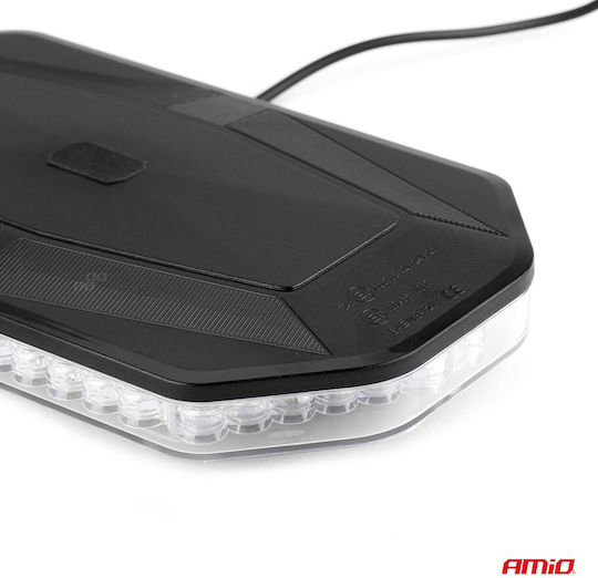 AMiO Μπάρα Σήμανσης Αυτοκινήτου LED 12/24V - Πορτοκαλί /AM