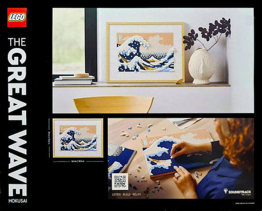 LEGO Art Hokusai – The Great Wave for 18+ Years