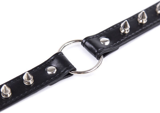 Dream Love Ohmama Fetish Spikes Punk Collar Κολάρο σε Μαύρο Χρώμα