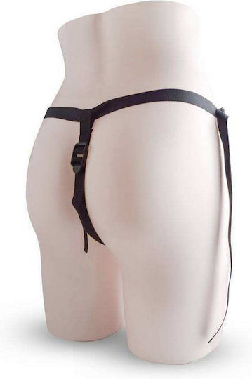Toyz4lovers Real Safe Naughty Games Harness με Dildo 14cm σε Μωβ Χρώμα