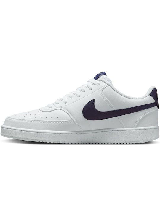 Nike Court Vision Ανδρικά Sneakers Λευκά