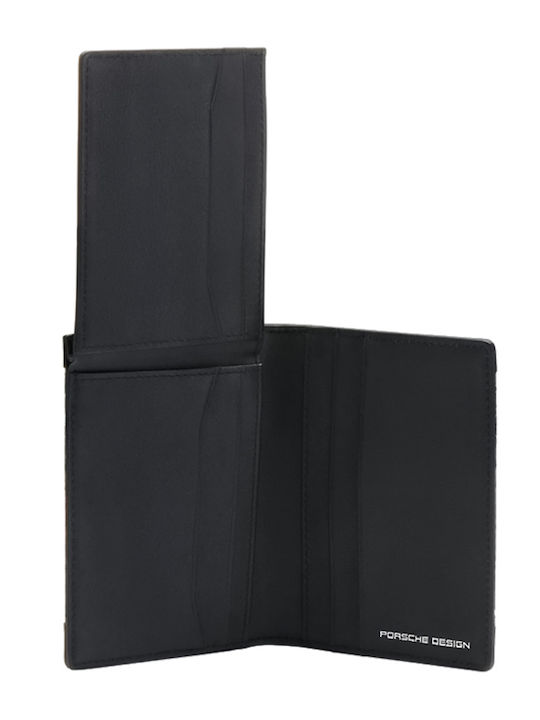 Leather Men's Wallet Classic with RFID Black