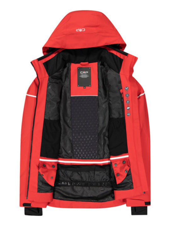 CMP 31W0317-C580 Ανδρικό Μπουφάν για Σκι & Snowboard Πορτοκαλί