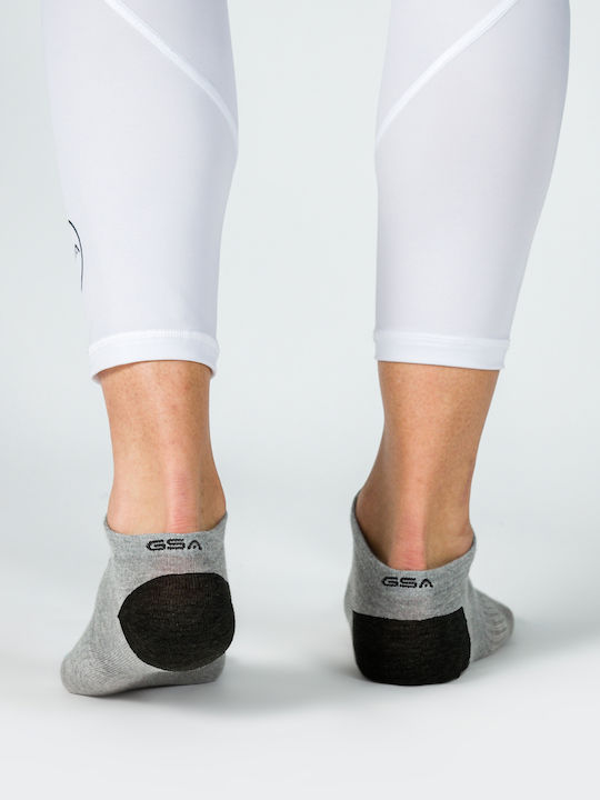 GSA Supercotton Αθλητικές Κάλτσες Black/Grey/White 6 Ζεύγη