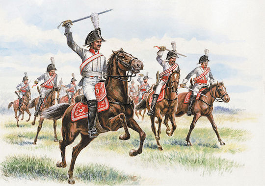 Italeri Prussian Cuirassiers Miniature Modeling in Scale 1:72