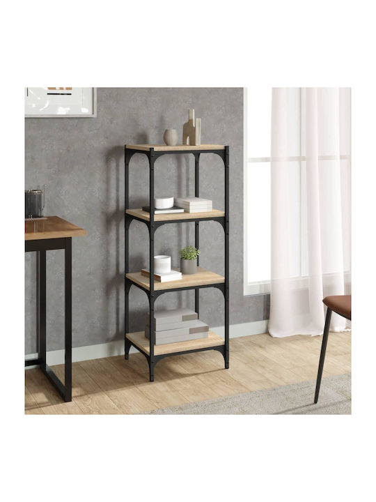 Shelving Unit Floor Sonoma Oak 40x33x100cm