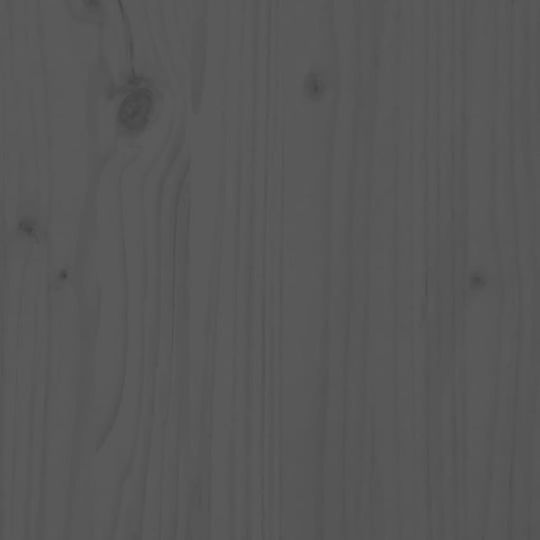 vidaXL Blumentopf-Regal Holz Grau 104.5cmx25cmx109.5cmcm.