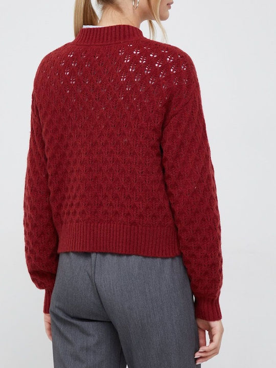 Pepe Jeans Beatrix Women's Long Sleeve Sweater Burnt Red