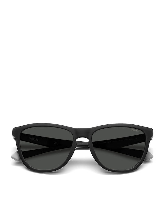 Polaroid Unisex Ochelari de soare cu Negru Cadru și Gri Polarized Lentilă PLD2133/S 08AM9