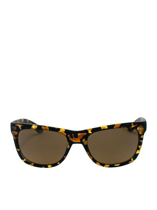 Italia Independent Unisex Sonnenbrille mit Grün Kunststoff Gestell und Gray Linse