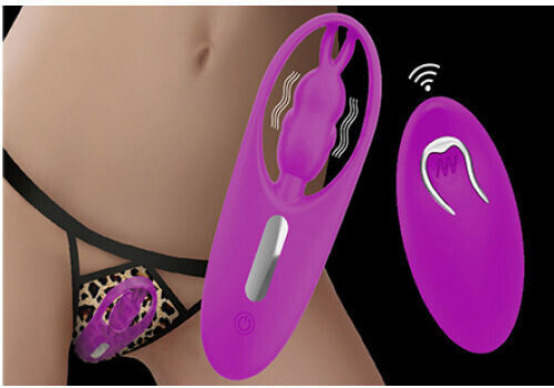 Pretty Love Wild Rabbit Vibrator Kaninchen mit Fernbedienung Höschen Stimulator 10.8cm Fuchsia