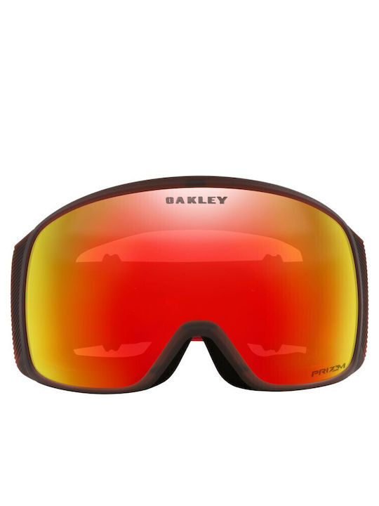 Oakley Flight Tracker Μάσκα Σκι & Snowboard Ενηλίκων Κόκκινη με Φακό σε Κόκκινο Χρώμα Oakley Flight Tracker Μάσκα Σκι & Snowboard Ενηλίκων Κόκκινη με Φακό σε Κόκκινο Χρώμα
