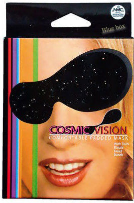 Nanma Cosmic Vision Comfortable Padded Mask BDSM Μάσκα σε Μαύρο Χρώμα