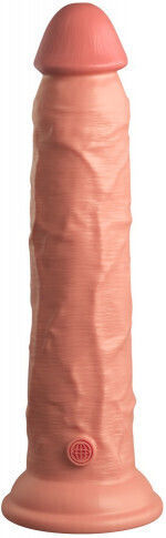 Pipedream King Cock Elite Realistic Vibrator cu Telecomandă 24.8cm Carne