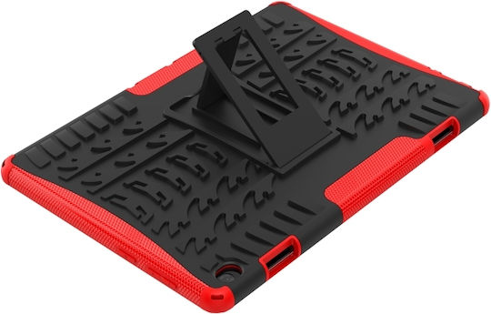 Tire Textur Rückseite Dauerhafte Rote (Lenovo Tab M10 10.1")
