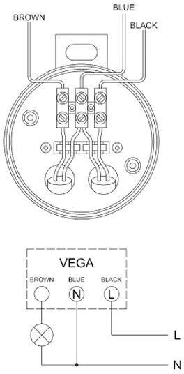 Orbis Vega Adjustable Day / Night Photocell 5-300 Lux 10A IP54