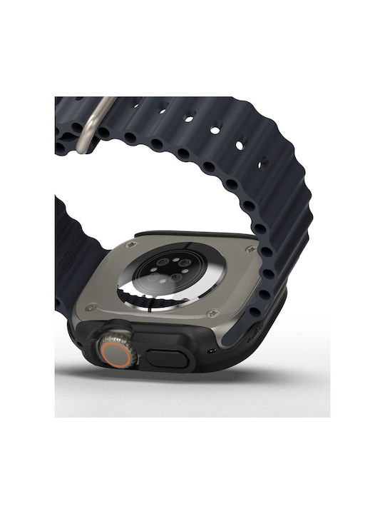 Ringke Slim 2-pack Silicone Case Clear / Black for Apple Watch Ultra 49mm
