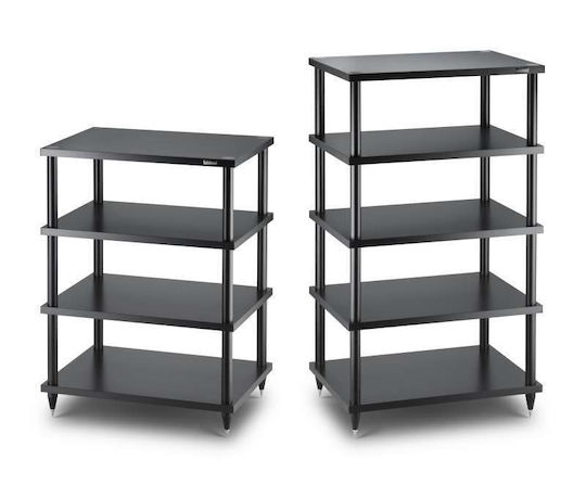 Solidsteel S2-5 Rack 5 Επιπέδων Μαύρο 58.4x107x43cm