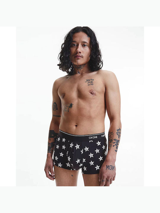 Men's Boxers Black/red with Patterns 2Pack
