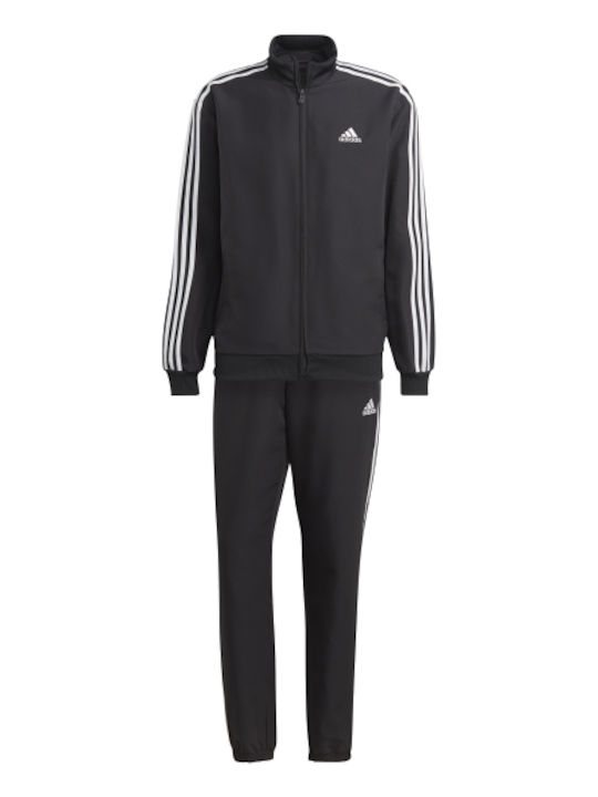 3-Stripes Woven Лъскав с Ластик Черен