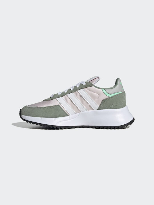 Retropy F2 Femei Sneakers Almost Pink / Cloud White / Silver Green
