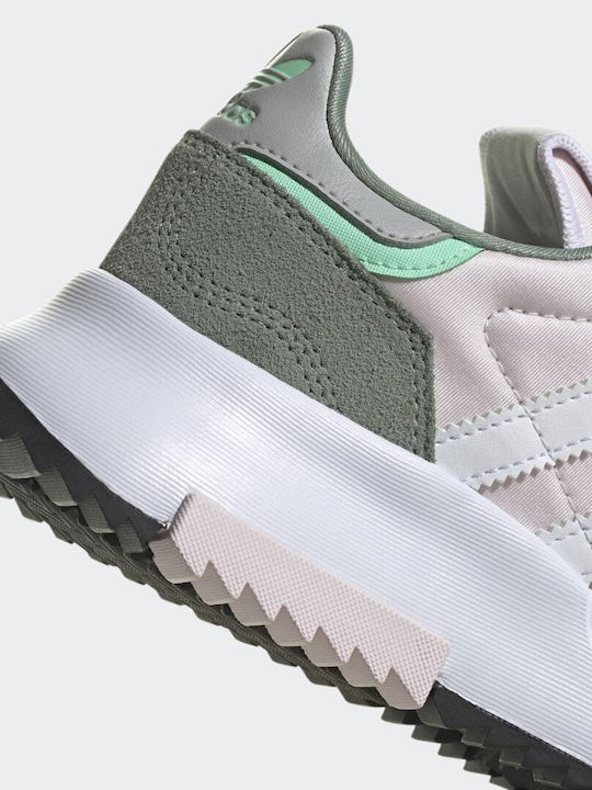 Retropy F2 Femei Sneakers Almost Pink / Cloud White / Silver Green